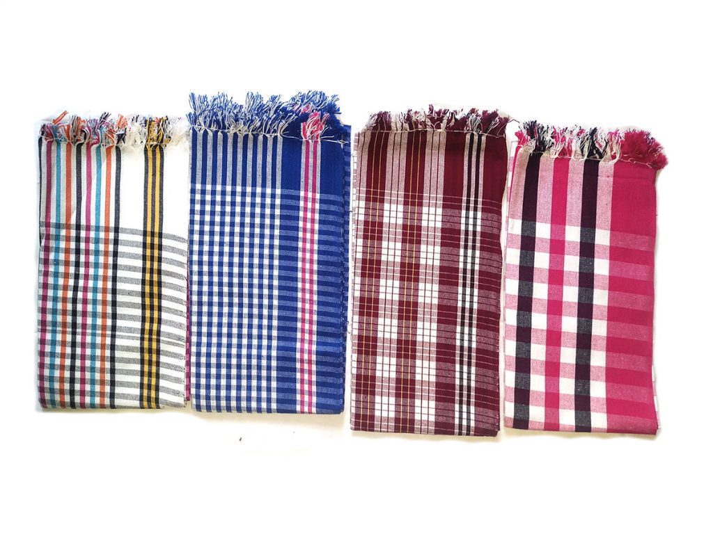 Cotton Bath Towels Small Size (Pack of 5) – Handloom Park | Online ...